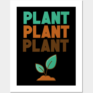 plant a tree for climante emergency Posters and Art